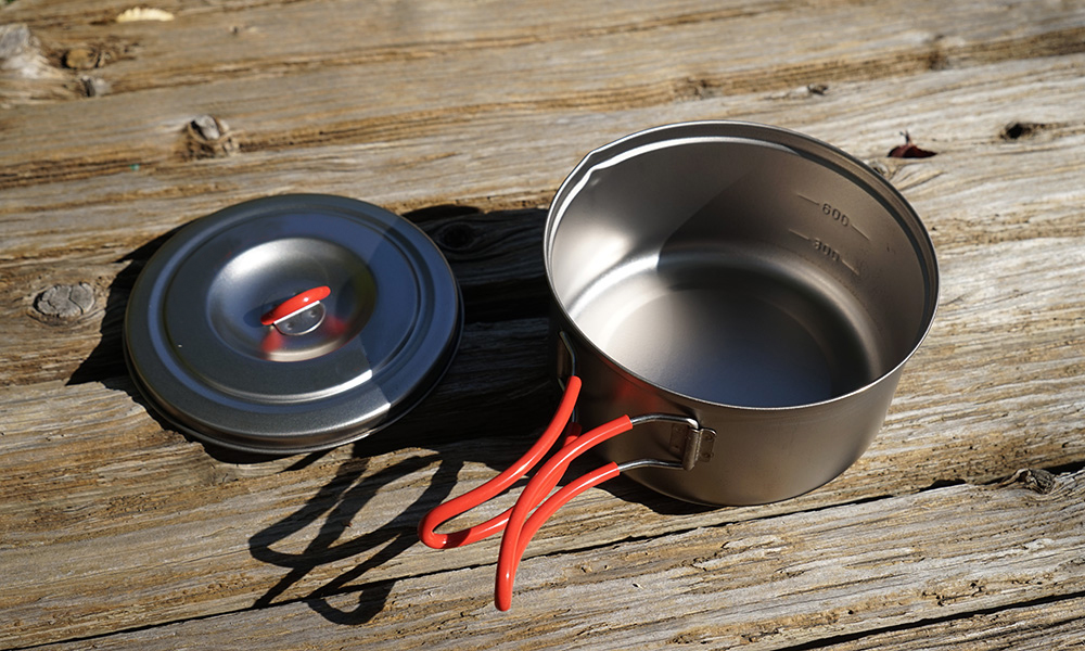 Ti U.L. Pot 900 | EVERNEW OUTDOOR|